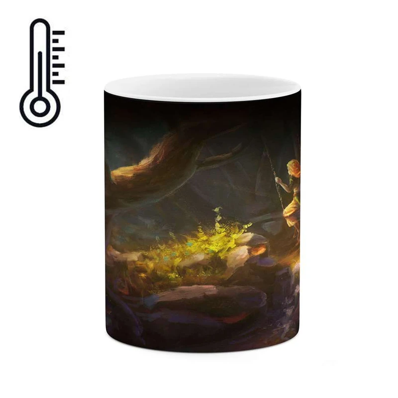 ماگ حرارتی کاکتی مدل نقاشی کد mgh13942