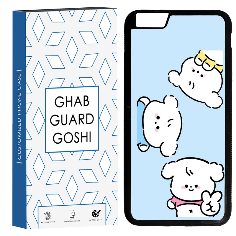 کاور قاب گارد گوشی طرح عروسکی کد TPU-046 مناسب برای گوشی موبایل اپل Iphone 6 PLUS / 6S PLUS