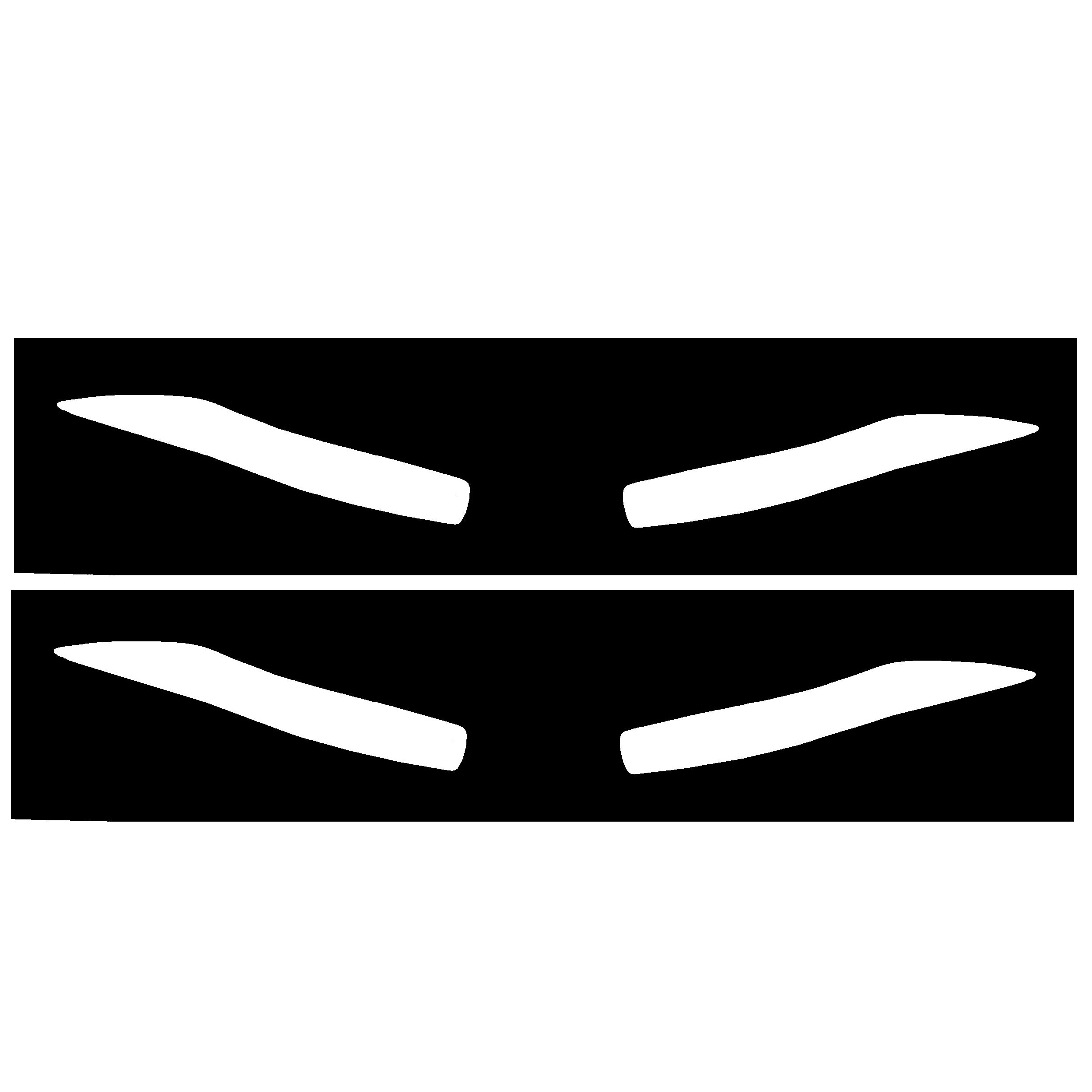 شابلون ابرو کد 123 مجموعه 2 عددی