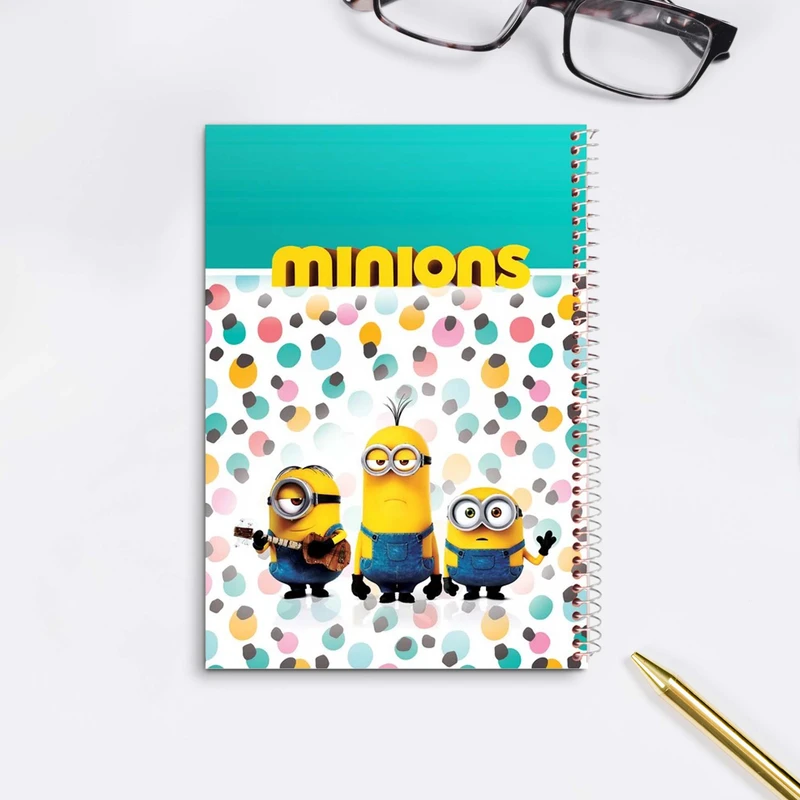 دفتر مشق 50 برگ کیهان پارس مدل مینیون