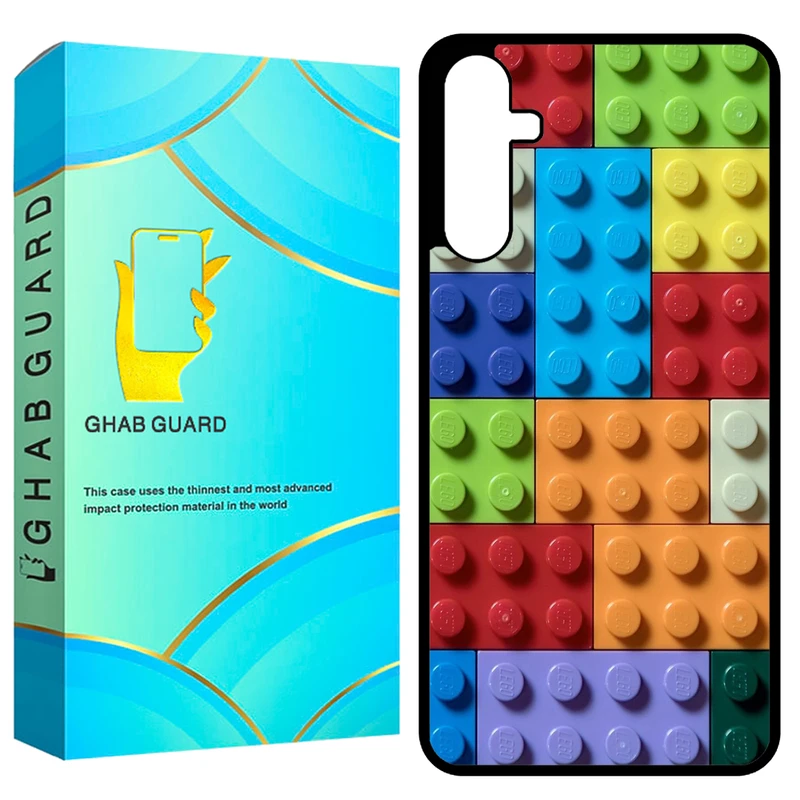 کاور قاب گارد طرح لگو مدل GCHPA24 مناسب برای گوشی موبایل سامسونگ Galaxy A24 4G