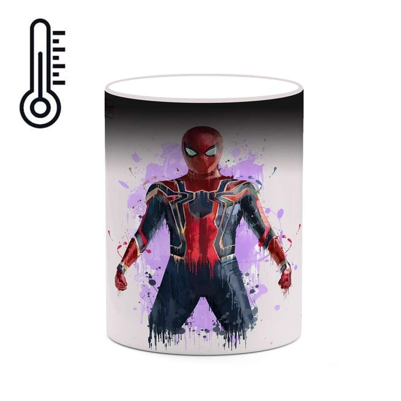 ماگ حرارتی کاکتی مدل کارتون Spider Man کد mgh23157