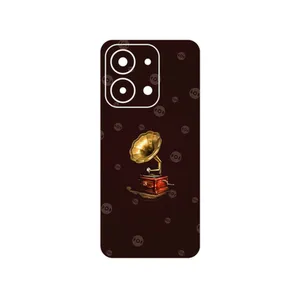 MAHOOT Gramophone Nostalgia Cover Sticker for Xiaomi Redmi 15C 4G