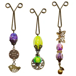 گیره روسری زنانه مدل Pm0028 مجموعه 3 عددی