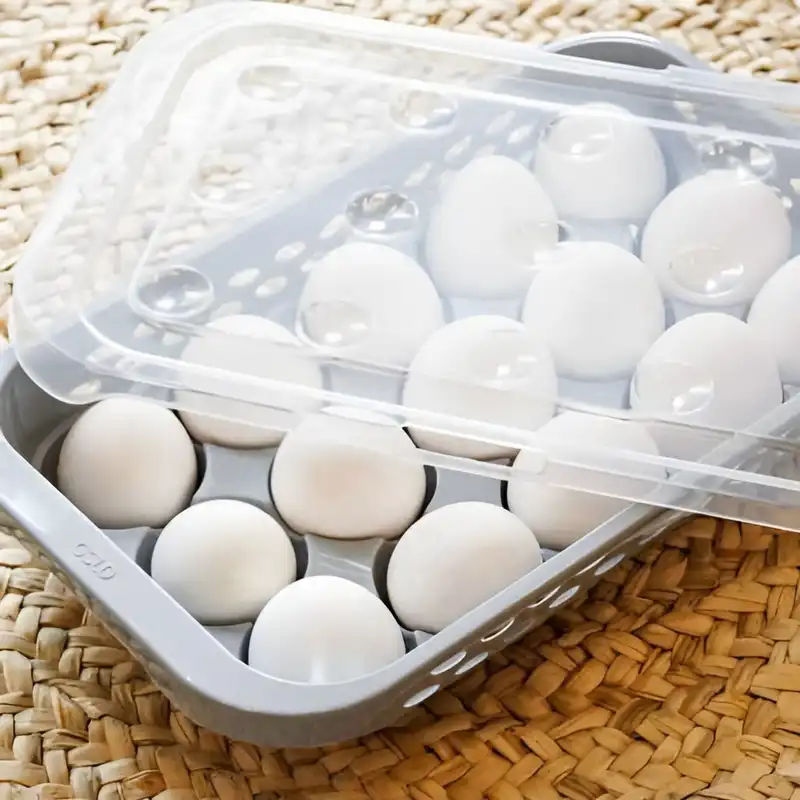ظرف نگهدارنده تخم مرغ مدل 15 عددی