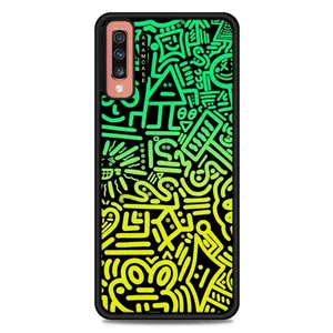 AKAM AMC-WSGA70-DOODLE16 Cover For Samsung Galaxy A70