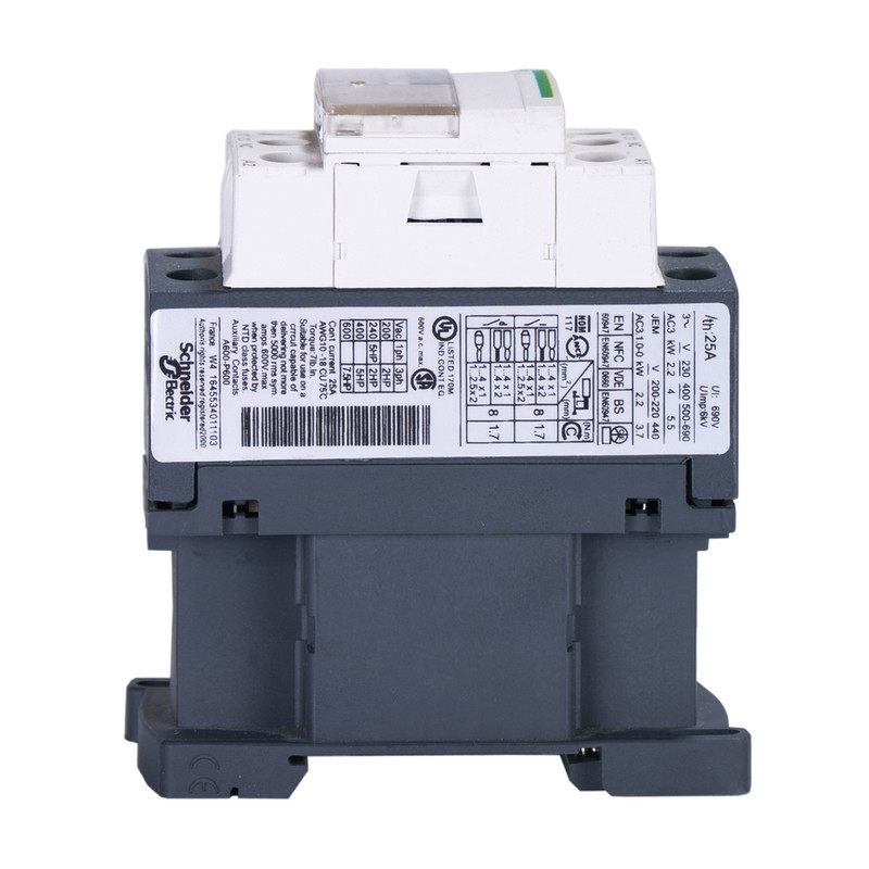 کنتاکتور 12 آمپر اشنایدر الکتریک مدل LC1D12M7