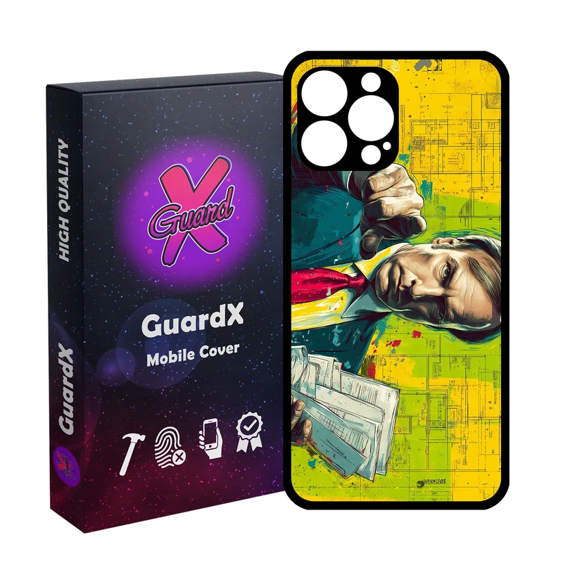 کاور گارد ایکس طرح Saul Goodman مدل 11074 مناسب برای گوشی موبایل اپل iPhone 13 Pro Max