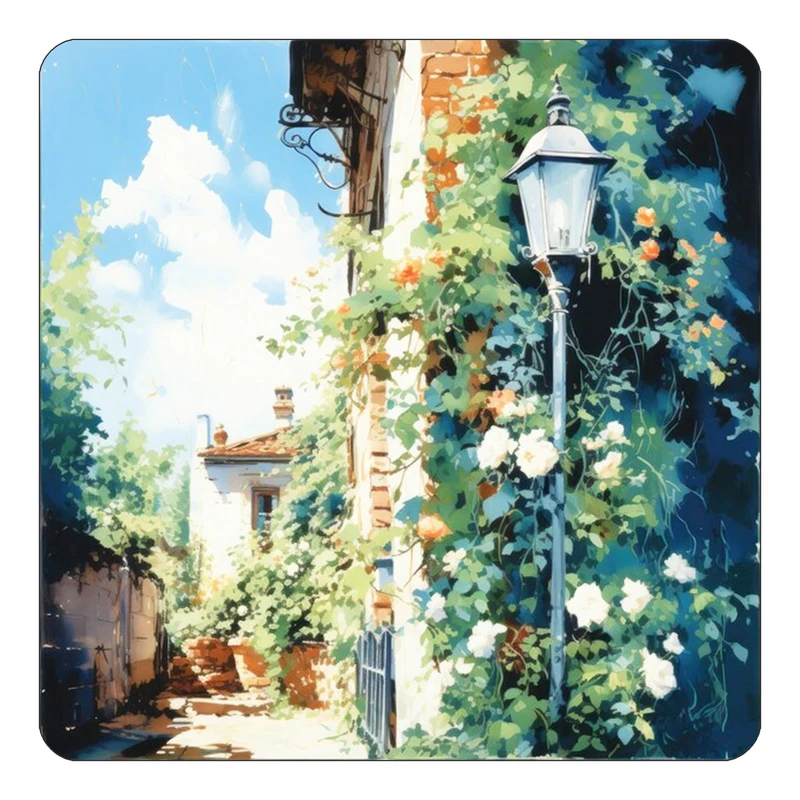 مگنت کاکتی طرح نقاشی رنگ روغن مدل mp69566