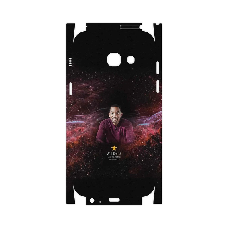 برچسب پوششی ماهوت مدل Will Smith-FullSkin مناسب برای گوشی موبایل سامسونگ Galaxy A3 2017