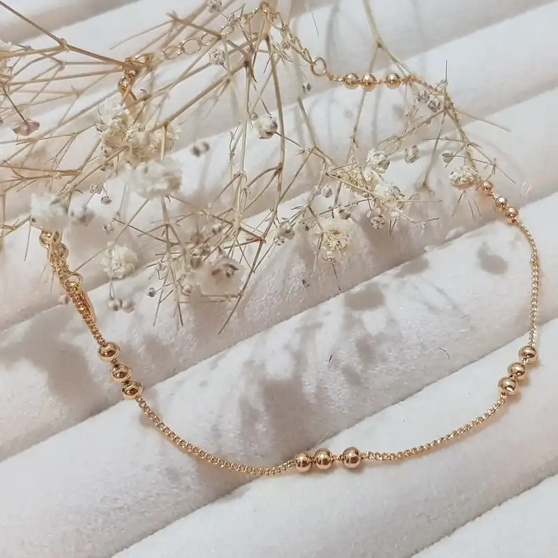 پابند زنانه وای اس ایکس مدل سه گوی 3454