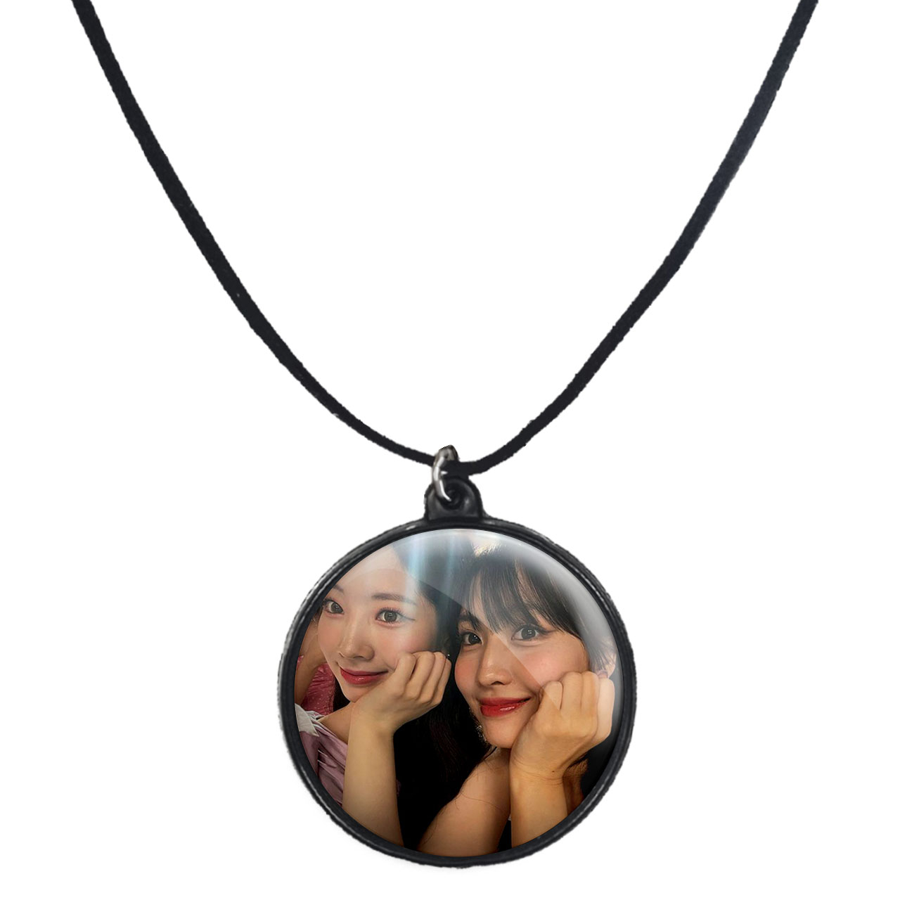 گردنبند پرمانه طرح تو ایس کد pmb.19696 مدل دو طرفه