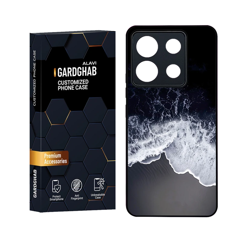 کاور گارد قاب علوی مدل Glass مناسب برای گوشی موبایل شیائومی Redmi Note 13 Pro 5G