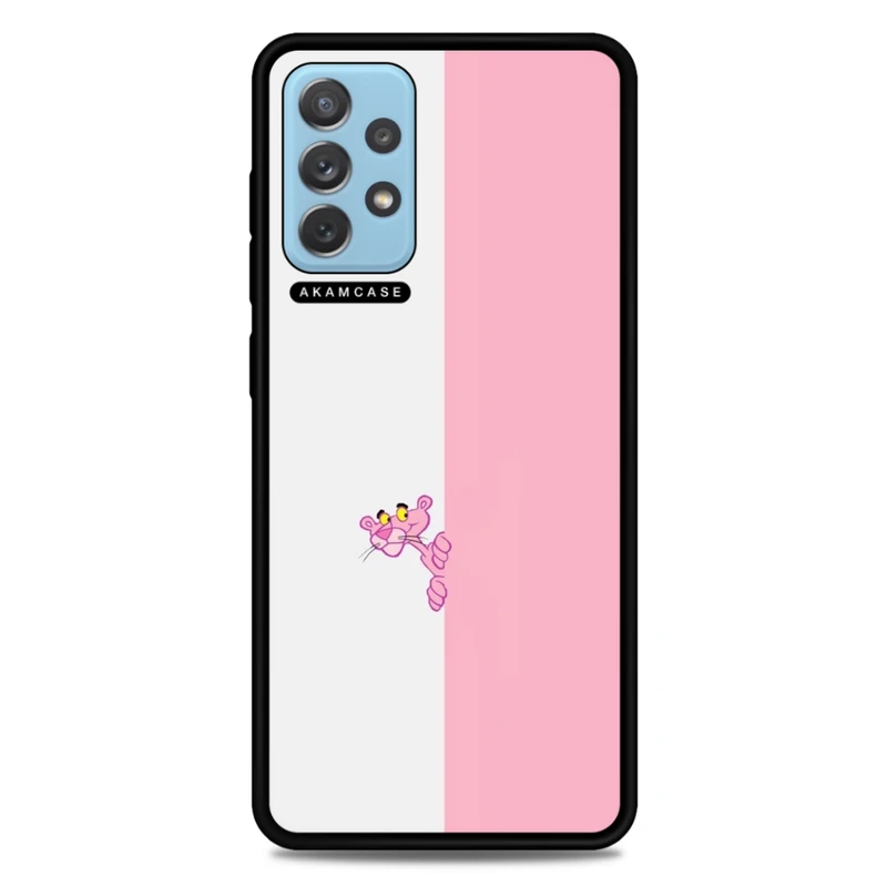 کاور آکام مدل AMC-WSGA72-PINK PANTHER16 مناسب برای گوشی موبایل سامسونگ Galaxy A72