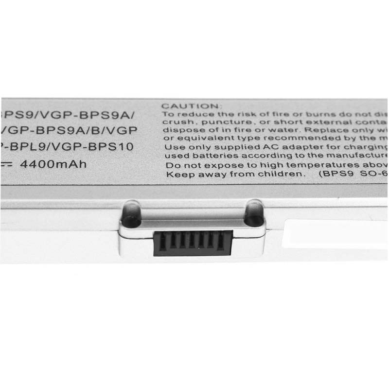 باتری 6 سلولی مدل vgp-bps9 مناسب برای لپ تاپ سونی Vaio VGN-NR 1