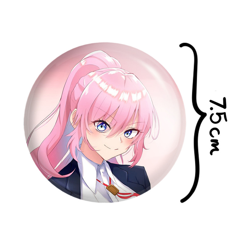 آینه جیبی خندالو طرح شیکیموری سان انیمه شیکیموری مدل تاشو کد 15881