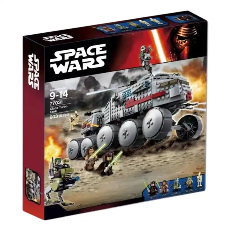 ساختنی مدل جنگ ستارگان طرح تانک کلون توربو کد 77031