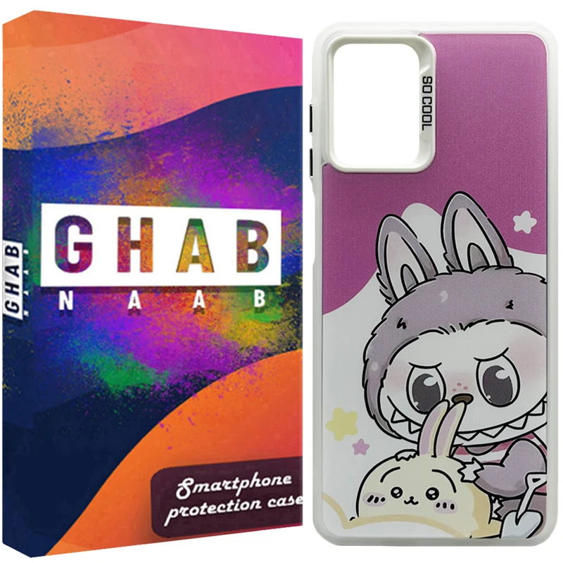 کاور قاب ناب مدل Socool طرح Labubu 05 مناسب برای گوشی موبایل سامسونگ Galaxy A06 / A06 5G
