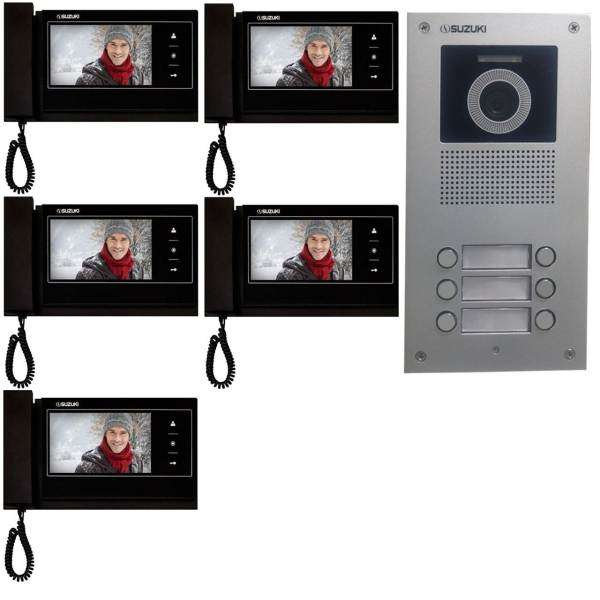 درب بازکن تصویری سوزوکی مدل 727i-5v-c مجموعه 6 عددی