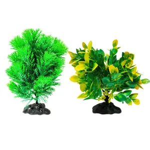 گیاه تزیینی آکواریوم کد VB01 مجموعه دو عددی
