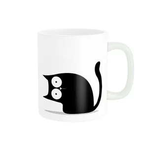ماگ زیگورات مدل گربه سیاه فانتزی کد 2965