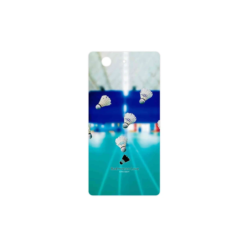 برچسب پوششی ماهوت مدل Badminton مناسب برای گوشی موبایل سونی Xperia Z3 Compact