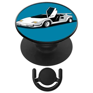 پایه نگهدارنده گوشی موبایل پاپ سوکت آکام مدل APSC04076 به همراه پاپ کلیپ