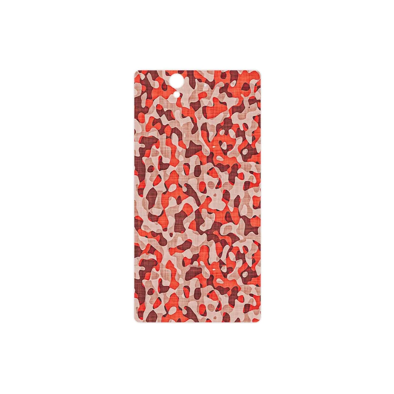 برچسب پوششی ماهوت مدل Red Infantry Army مناسب برای گوشی موبایل سونی Xperia X