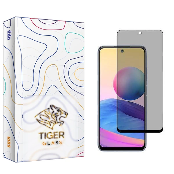 محافظ صفحه نمایش حریم شخصی تایگر گلس مدل SAM2 مناسب برای گوشی موبایل شیائومی Redmi Note 10 5G