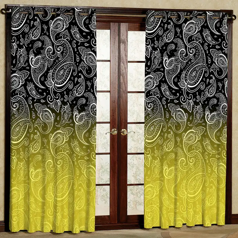 پرده مدل مخمل پانچی کد 4203c سایز 140x200 سانتی متر