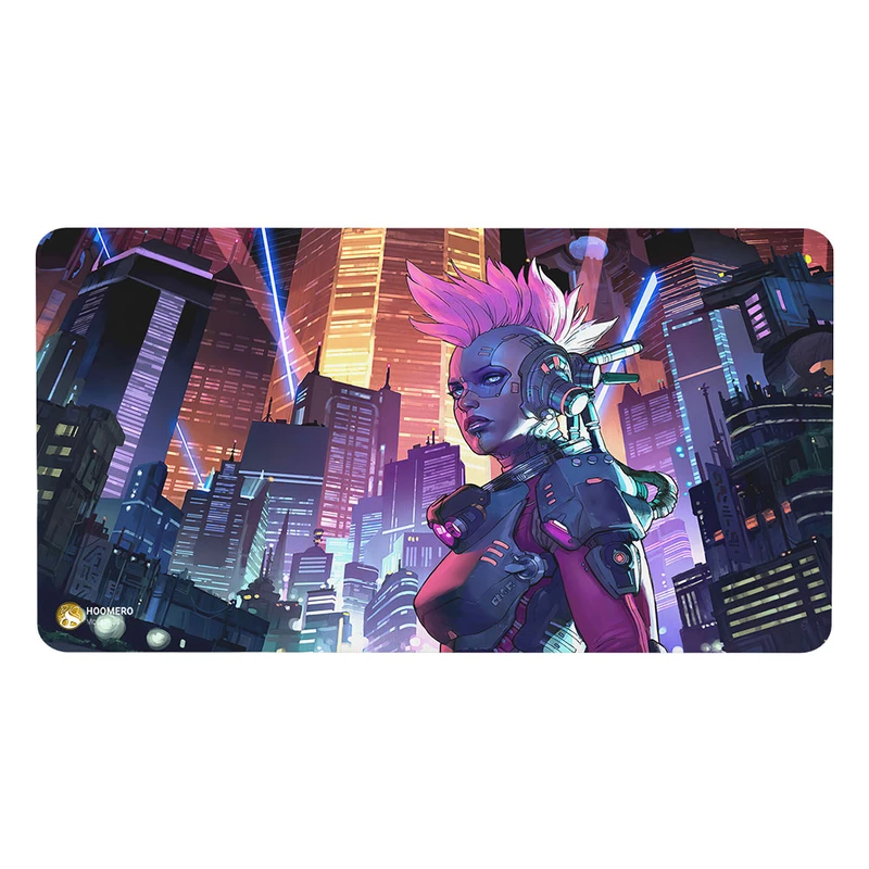 ماوس پد هومرو مدل MX1876 طرح سایبرپانک