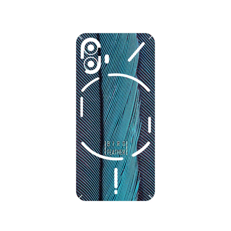 برچسب پوششی ماهوت مدل Turquoise feathers مناسب برای گوشی موبایل ناتینگ Phone 2