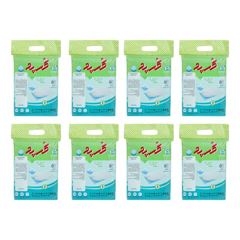 زیر انداز بیمار کرپد مدل 60905 بسته 8 عددی