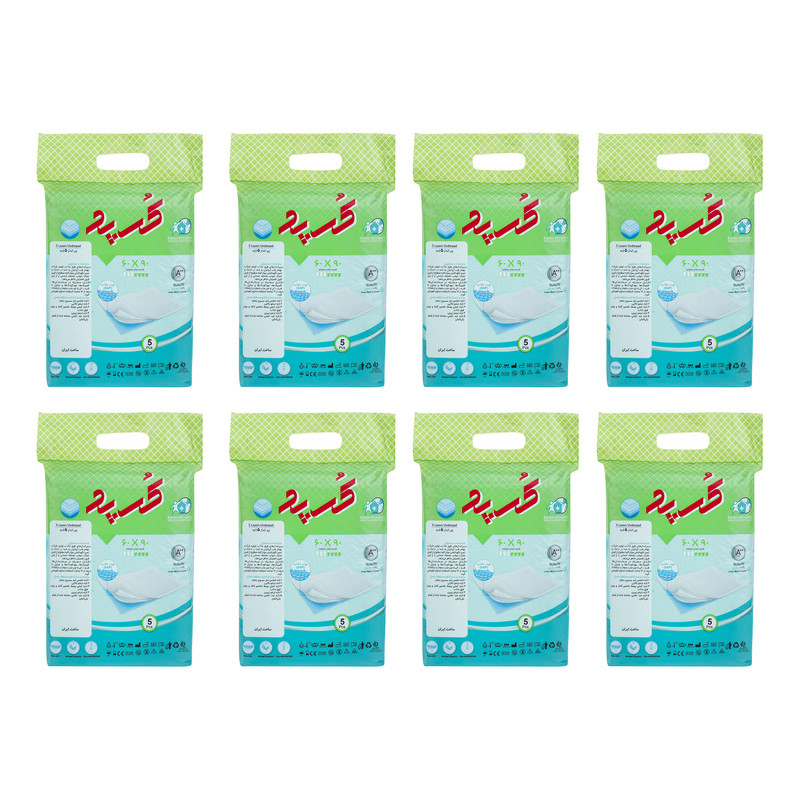 زیر انداز بیمار کرپد مدل 60905 بسته 8 عددی