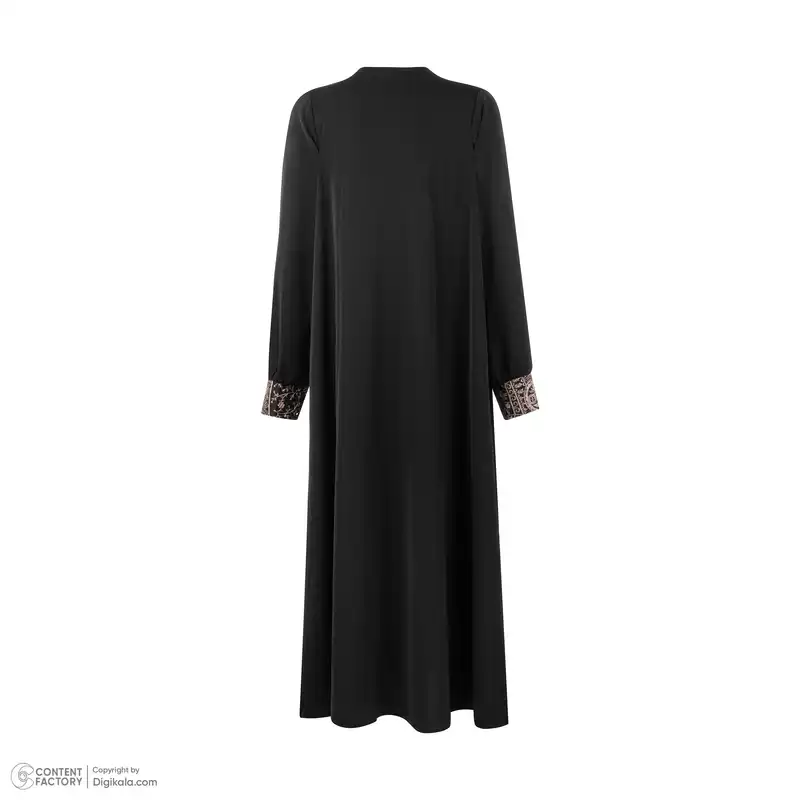 مانتو زنانه مدل عبایی شراره تافته ابریشم