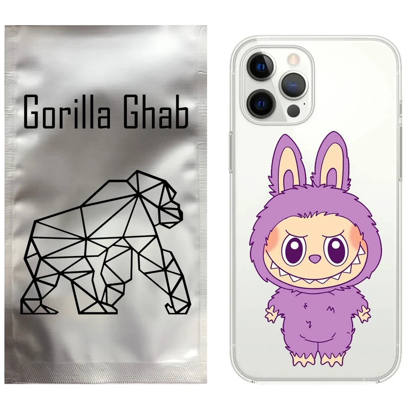 کاور گوریلا قاب مدل CLG کد 150 طرح لبوبو Labubu مناسب برای گوشی موبایل اپل iPhone 13 Pro Max