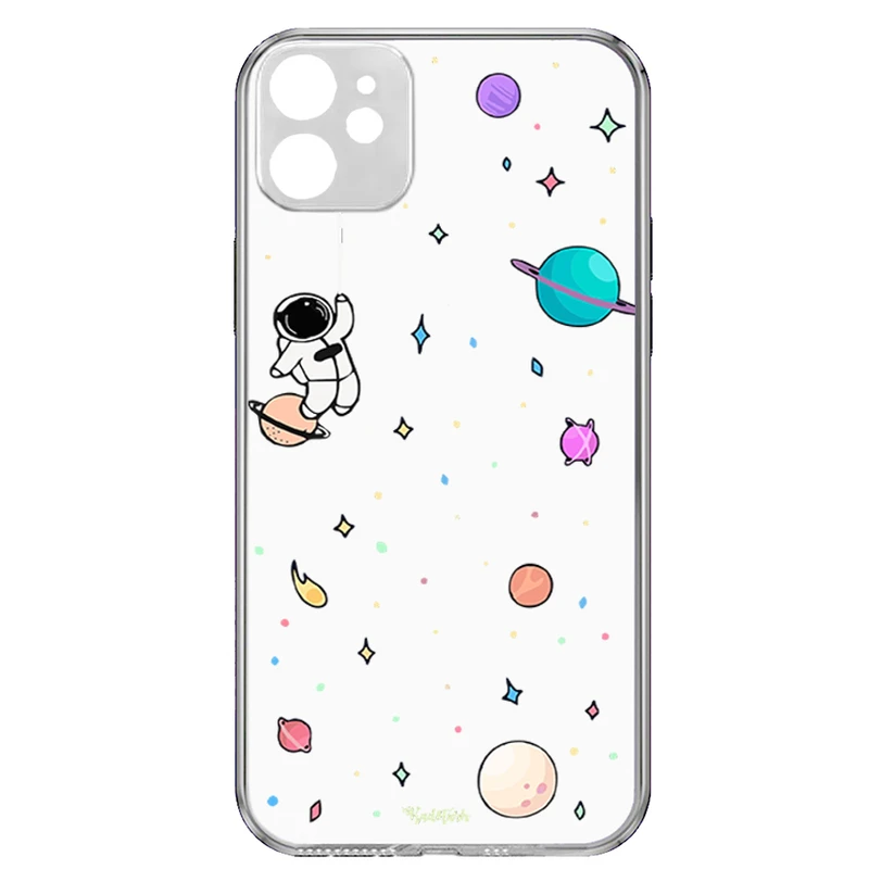 کاور طرح Spaceman مناسب برای گوشی موبایل اپل  IPhone 11 