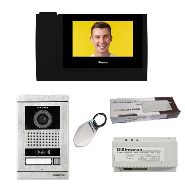 مجموعه دربازکن سیماران مدل 78M100 WiFi - VFBC1/N  یک واحدی مجموعه 4 عددی