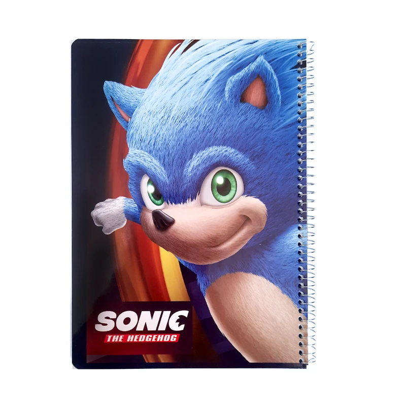 دفتر مشق 100 برگ تیج سان طرح سونیک