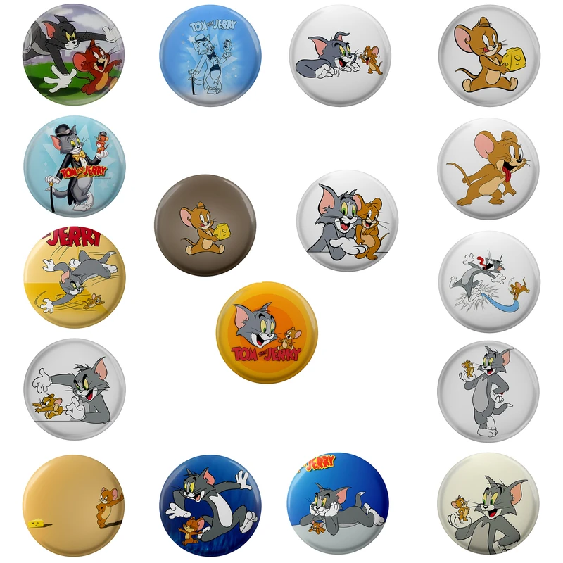 پیکسل مدل تام و جری کد S1-17 مجموعه 17 عددی