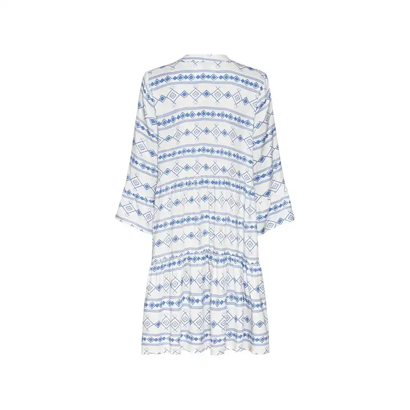 پیراهن زنانه اسمارا مدل لوزی blu