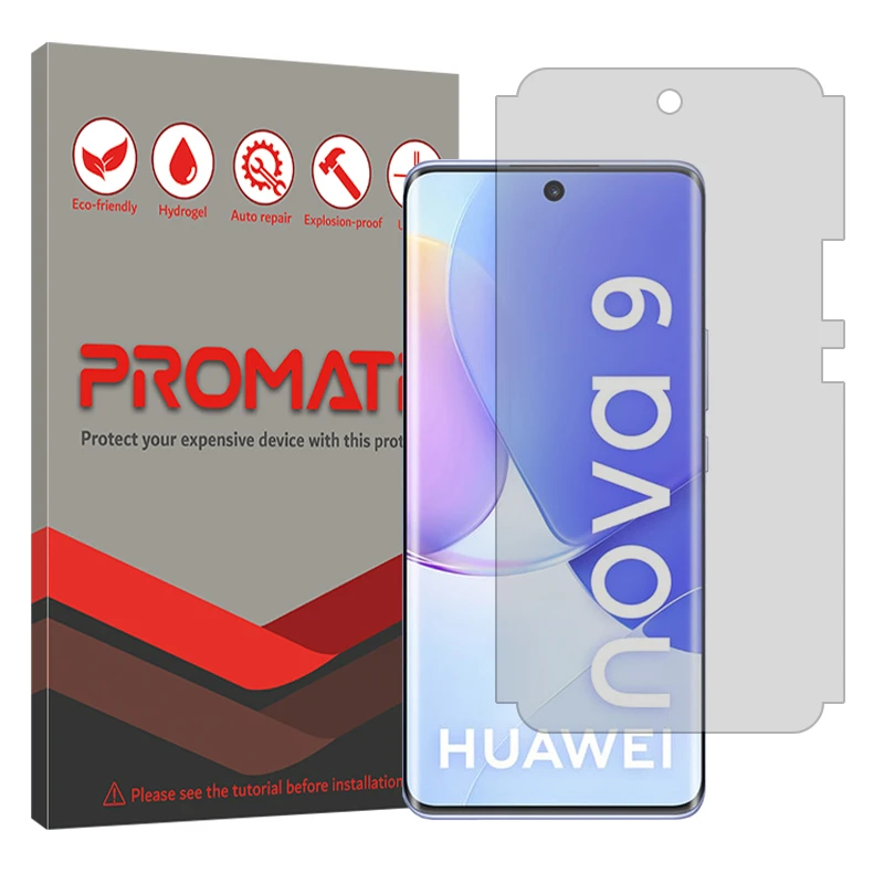 محافظ صفحه نمایش شفاف پرومیت مدل Resistant مناسب برای گوشی موبایل هوآوی Nova 9