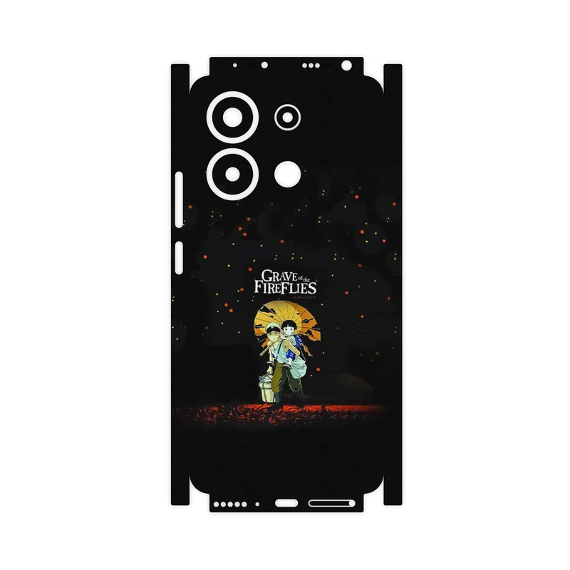 برچسب پوششی ماهوت مدل Grave of the Fireflies-FullSkin مناسب برای گوشی موبایل شیائومی Redmi Note 13 4G