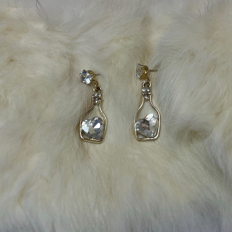 گوشواره دخترانه مدل بطری