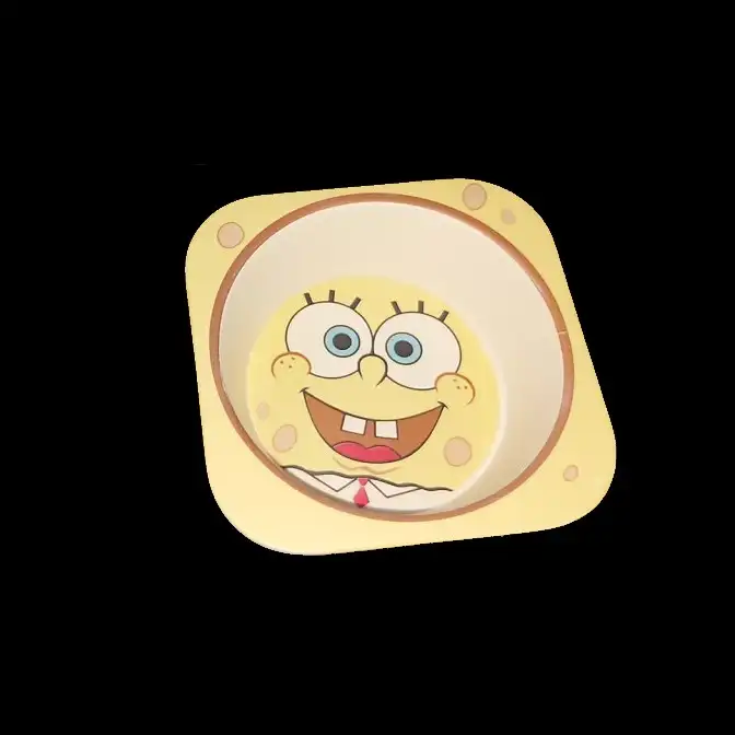 کاسه کودک مدل باب اسفنجی کد B403