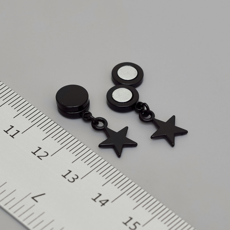 گوشواره زنانه پایتخت مدل PS333_GOاهنربایی