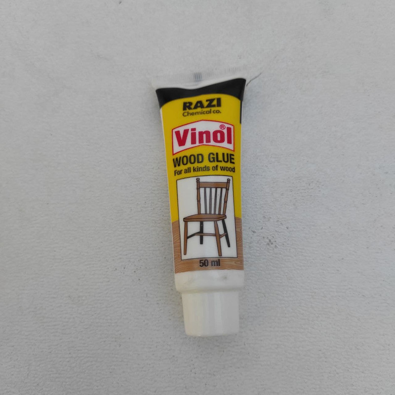 چسب چوب رازی مدل vinol حجم 50 میلی لیتر چسب چوب رازی مدل vinol حجم 50 میلی لیتر
