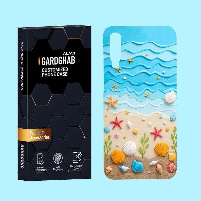 کاور گارد قاب علوی مدل هنری مناسب برای گوشی موبایل سامسونگ Galaxy A50 / A50s / A30s