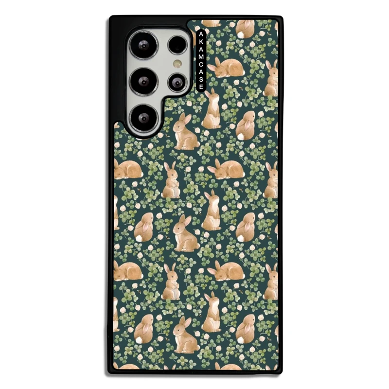 کاور آکام مدل AMC-WSGS22U-BUNNY-5 مناسب برای گوشی موبایل سامسونگ Galaxy S22 Ultra
