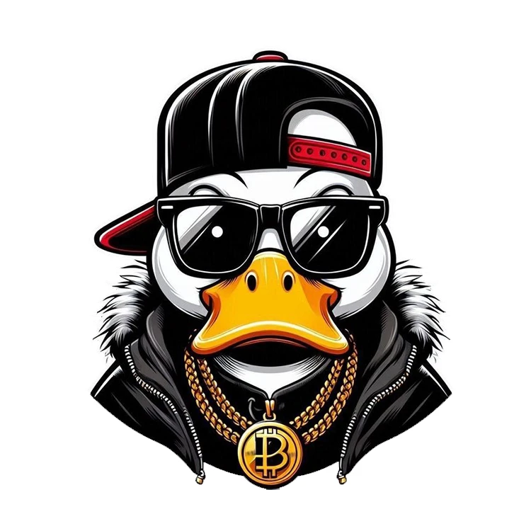 استیکر پارچه و لباس پاد آفرین مدل کارتونی اردک کد 162